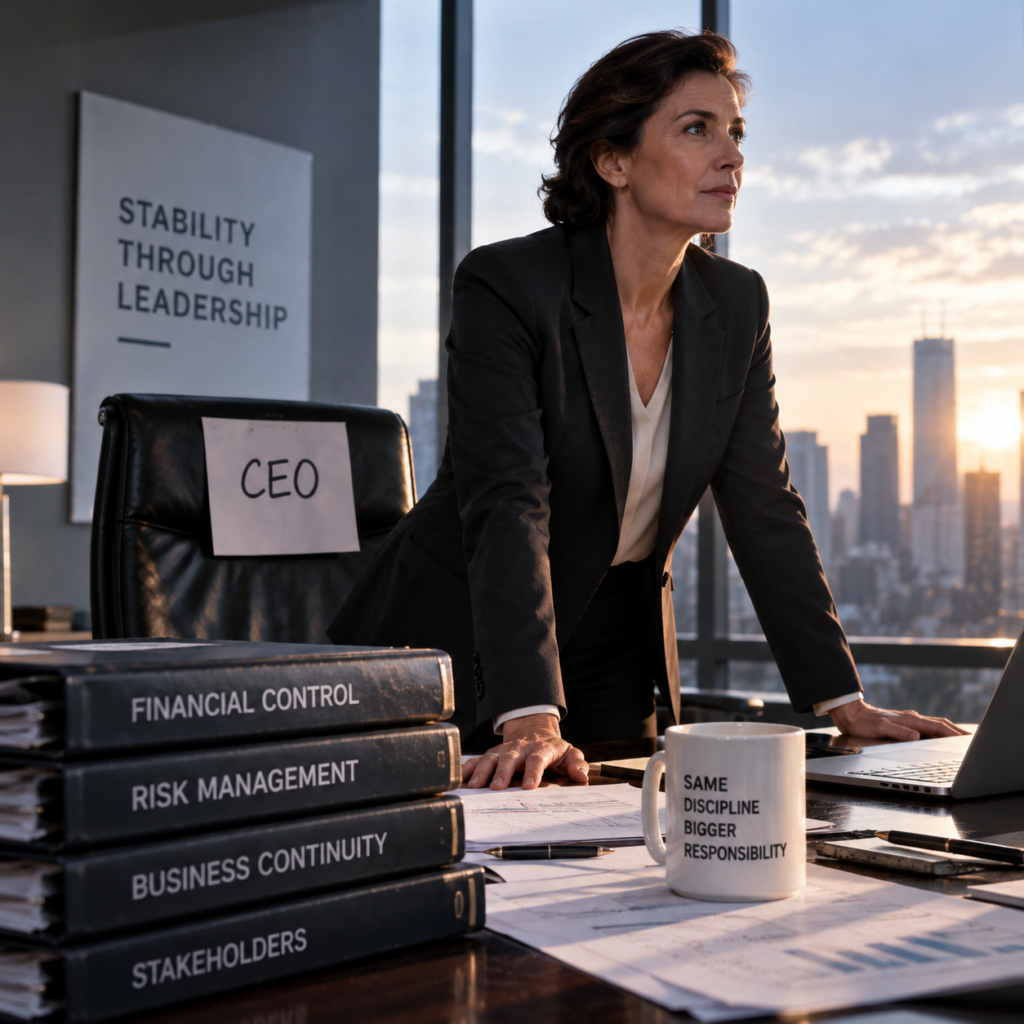 When the CFO Becomes Interim CEO A Financial-Control and Continuity Playbook When the CFO Becomes Interim CEO: A Financial-Control and Continuity Playbook