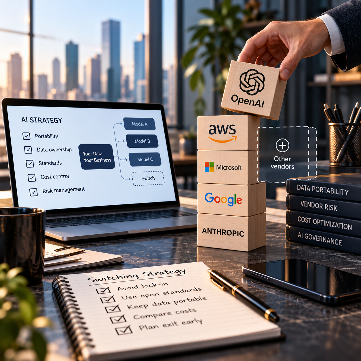 Enterprise AI Is Not Sticky: How to Build a Vendor-Switching Strategy