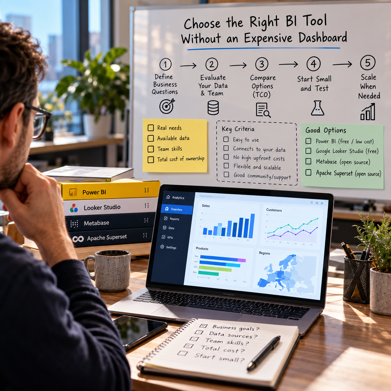 How to Choose a Business Intelligence Tool Without Buying an Expensive Dashboard